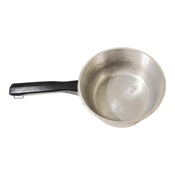 Club Cast Aluminum Sauce Pot 1.5 QT Red Burnt Orange 6.75" Diameter w/Domed Lid - Picture 7 of 9